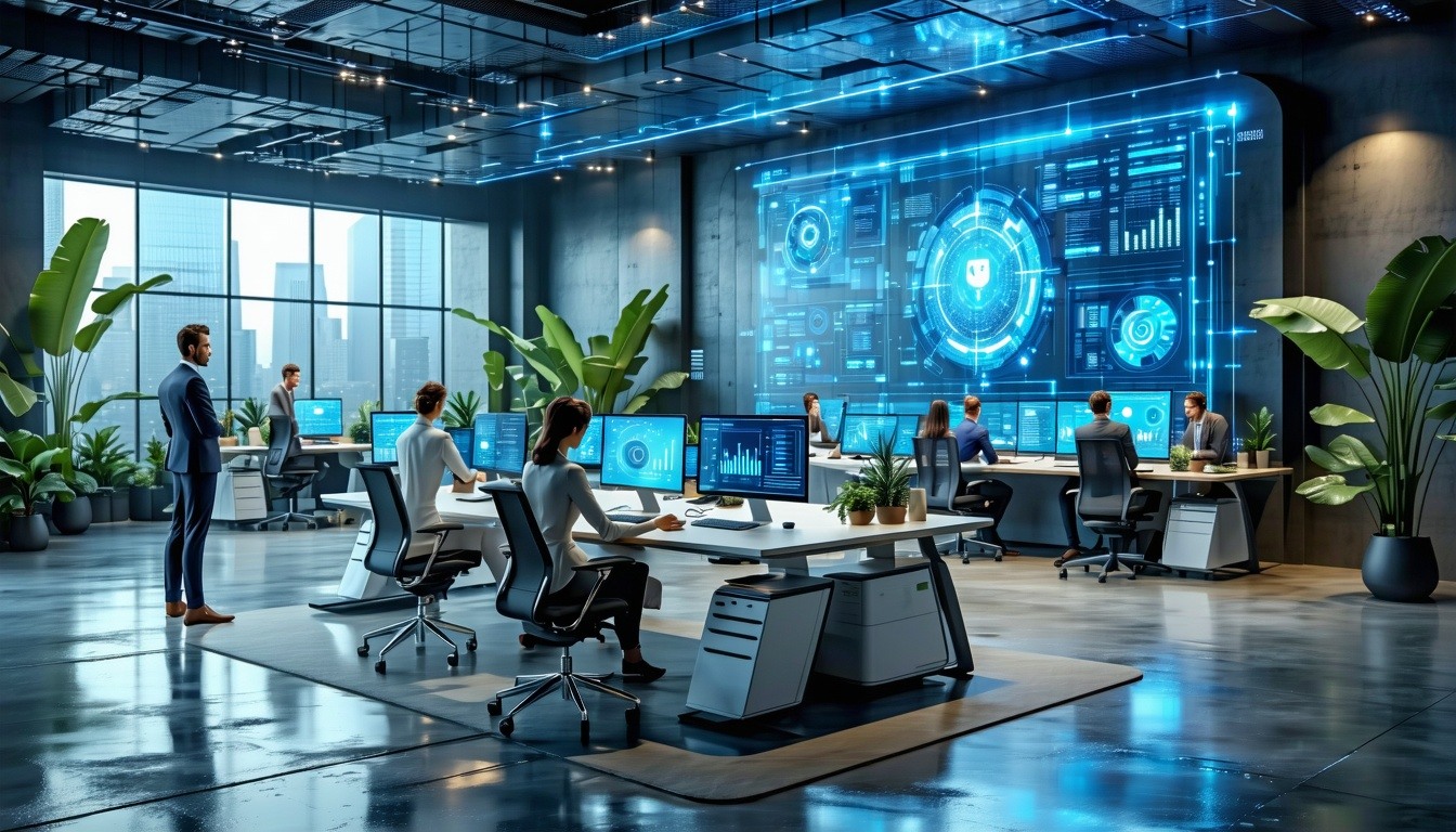 Futuristic office