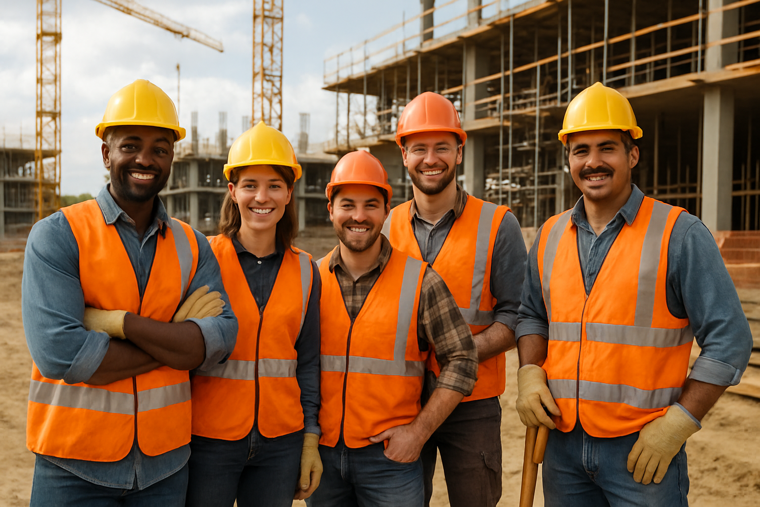 a construction crew