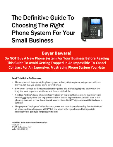 Phone System Buyers Guide 2022