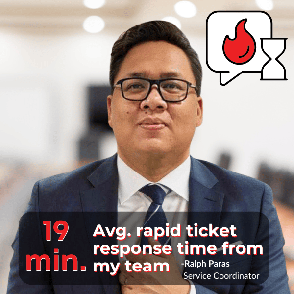 Ralph, Service Desk Coordinator