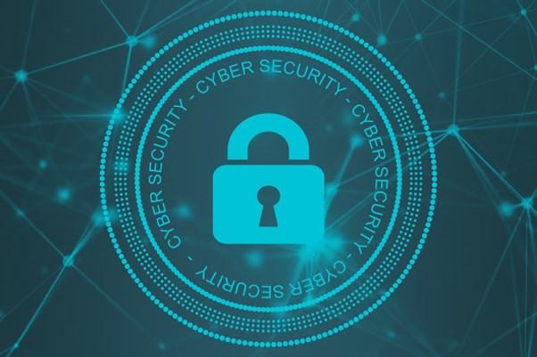 cyber security with lock