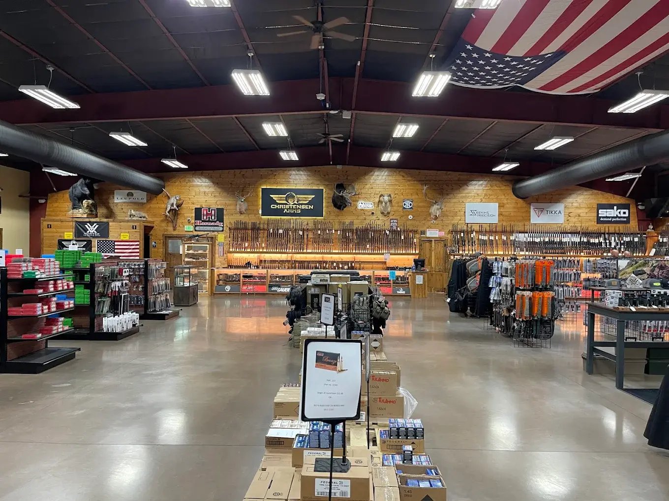 gun shop inside