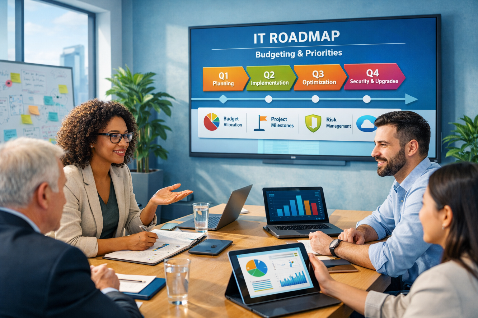 An Effective IT Roadmap for Mid-Sized Businesses: Budgeting & Priorities (Without Losing Your Sanity)