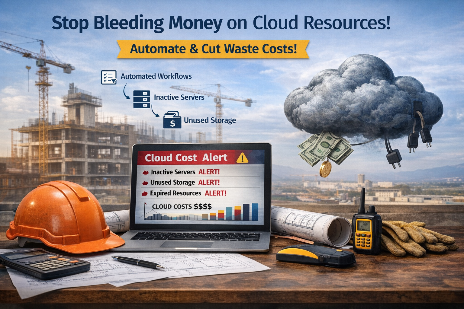 A Construction Company’s Guide to Cutting Cloud Costs (Without More Headaches)