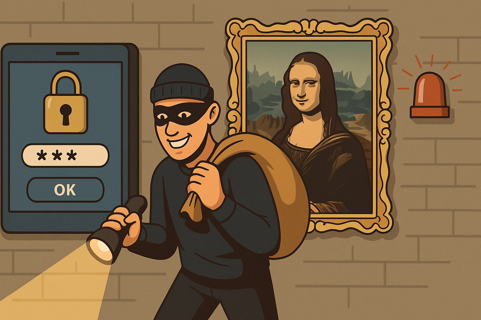 The Great Louvre Heist… and Why “LOUVRE” as a Password Was a Horrible Idea