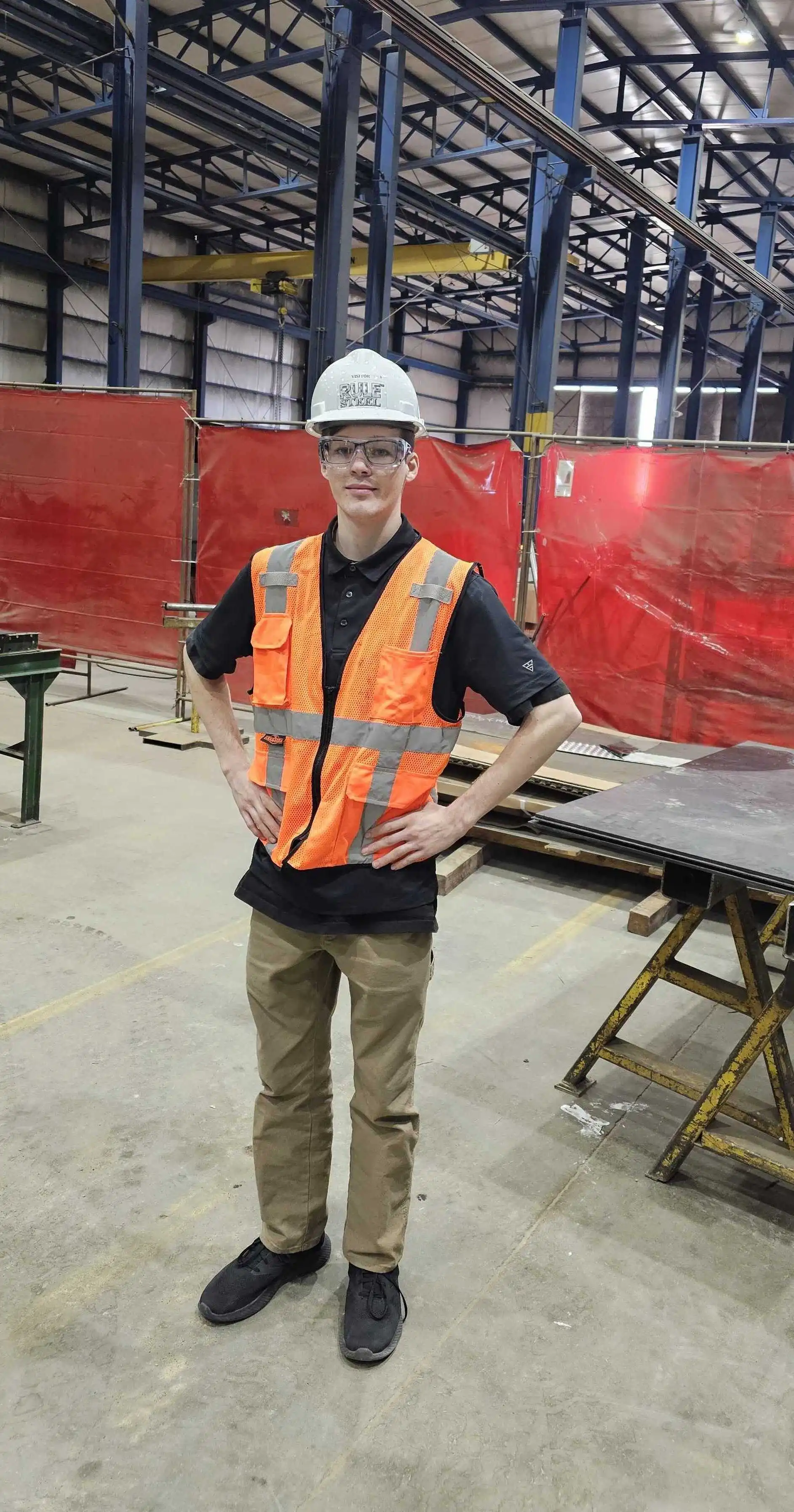 Cody at Rule Steel