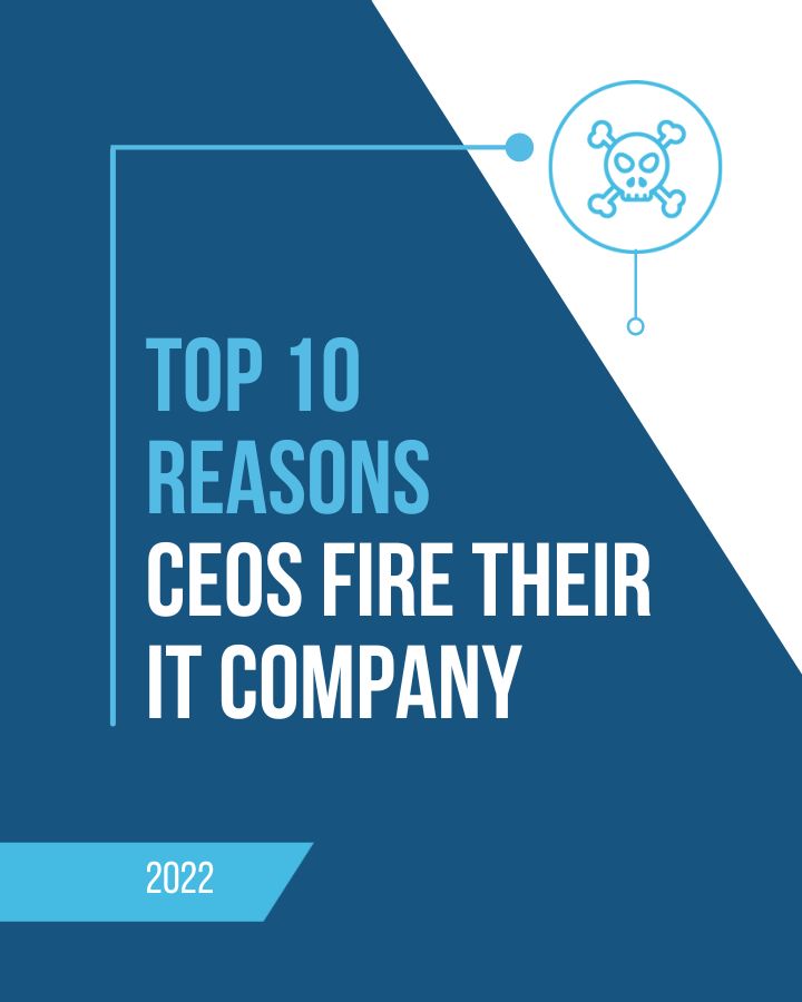 TOP 10 REASONS CEOs fire their it company