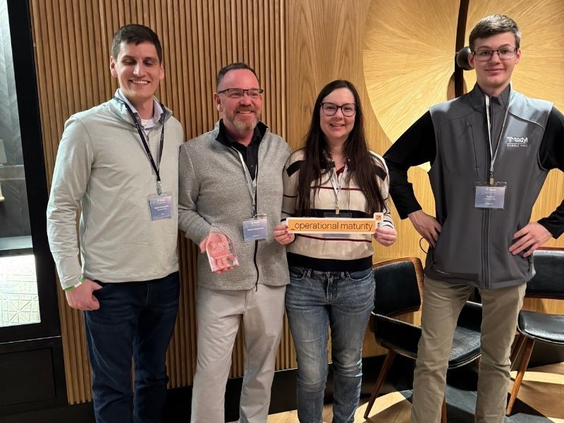 Aaron, Chelsea and Cody receive award